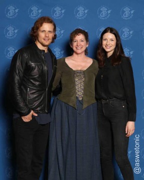 Anne with Sam and Caitriona at ECCC